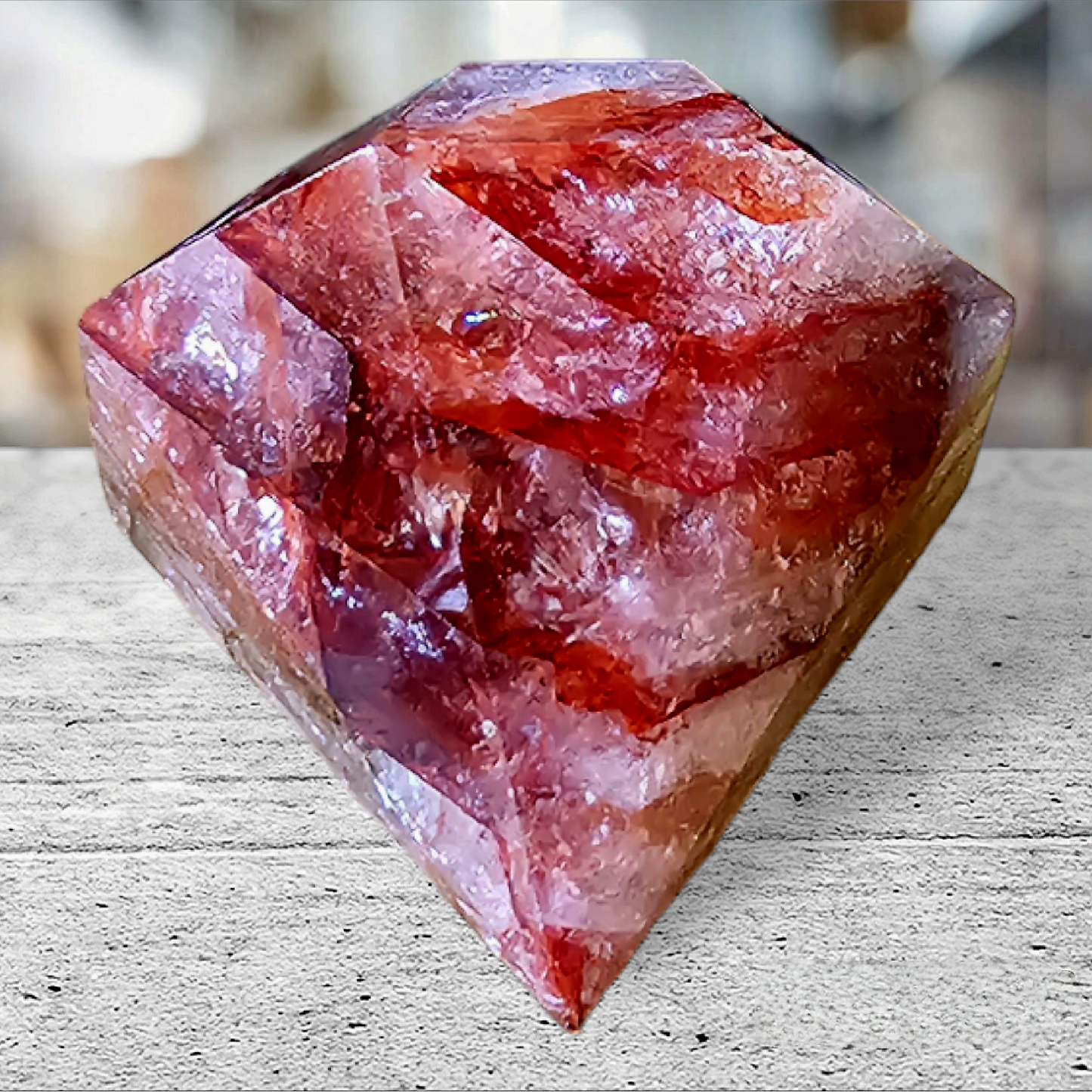 Fire Quartz Diamond